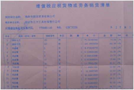 销售货物清单上面要盖章吗