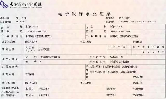 电子商业承兑汇票可以做账吗