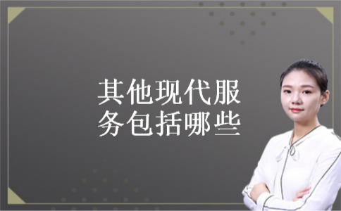 其他现代服务包括哪些