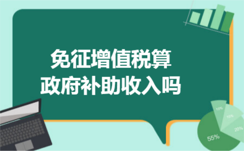 免征增值税算政府补助收入吗