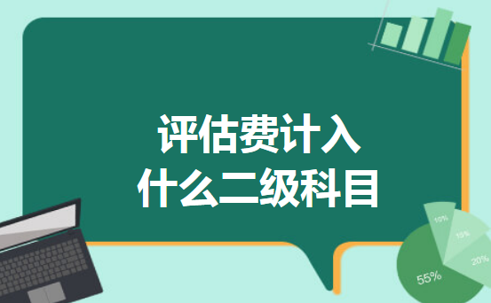 评估费计入什么二级科目