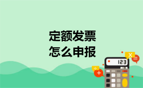 定额发票怎么申报