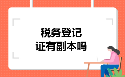 税务登记证有副本吗