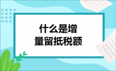 什么是增量留抵税额