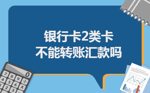 银行卡2类卡不能转账汇款吗