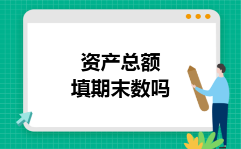 资产总额填期末数吗