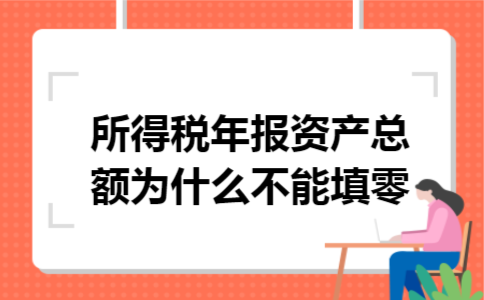 所得税年报资产总额为什么不能填零 所得税年报资产总额为什么不能填零
