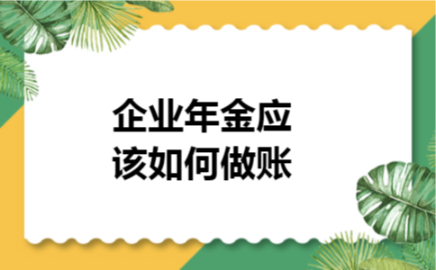 企业年金应该如何做账