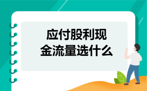 应付股利现金流量选什么